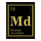 The Element of You! Custom Name Gold Element