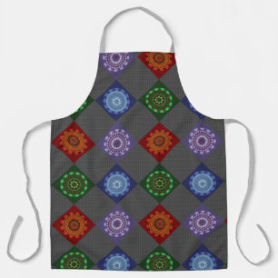 The Elements Mandalas All-Over Print Apron