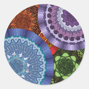 The Elements Mandalas Sticker