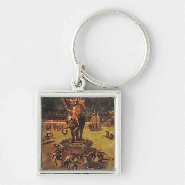 The Elephant Carousel Key Ring (Front)