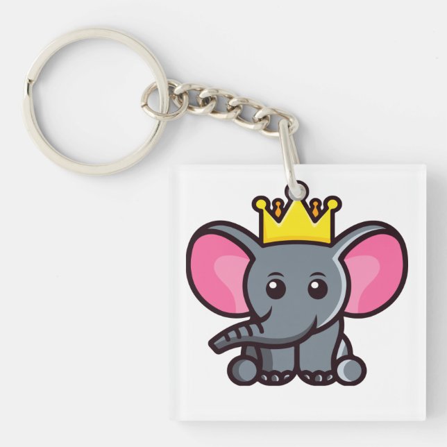 The elephant king key ring (Front)