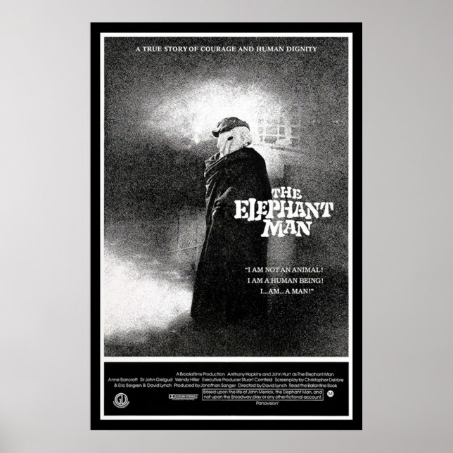 THE ELEPHANT MAN POSTER (Front)