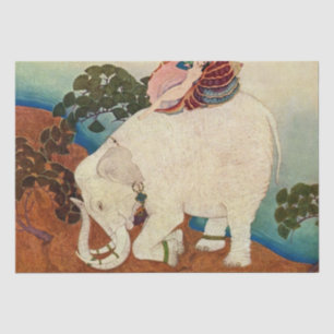 “The Elephant Pearl” by Edmund Dulac Tissue Paper