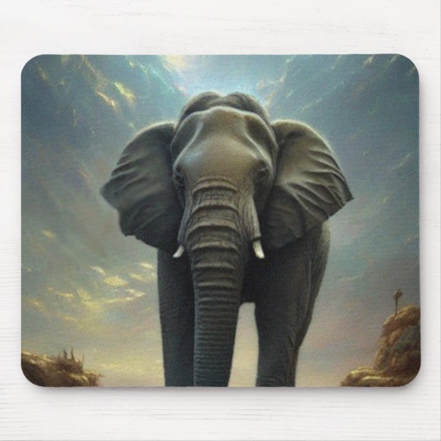 The Elephant Prince- Mouse Pad (Front)