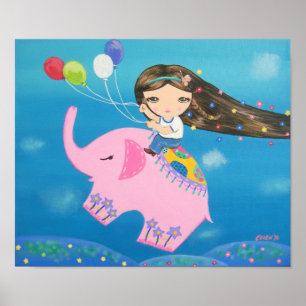 The Elephant Rider Poster