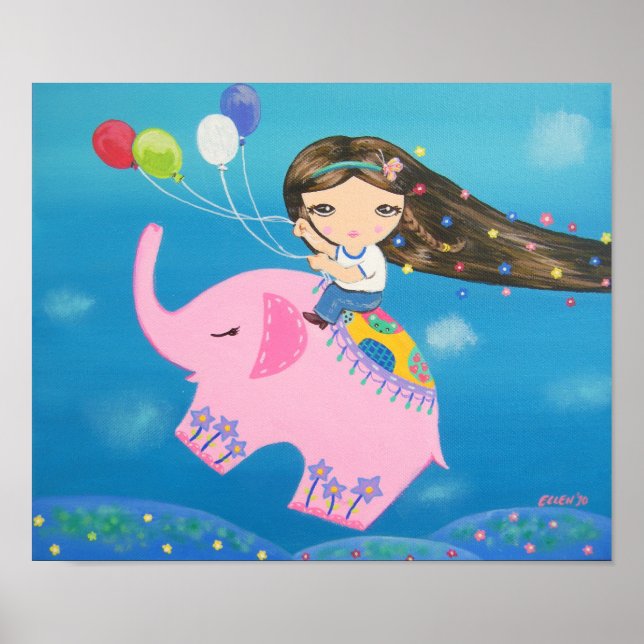 The Elephant Rider Poster (Front)