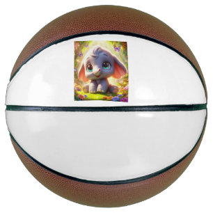 The elephant's sunbathing basketball