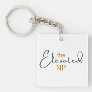 The Elevated NP Logo Key Ring