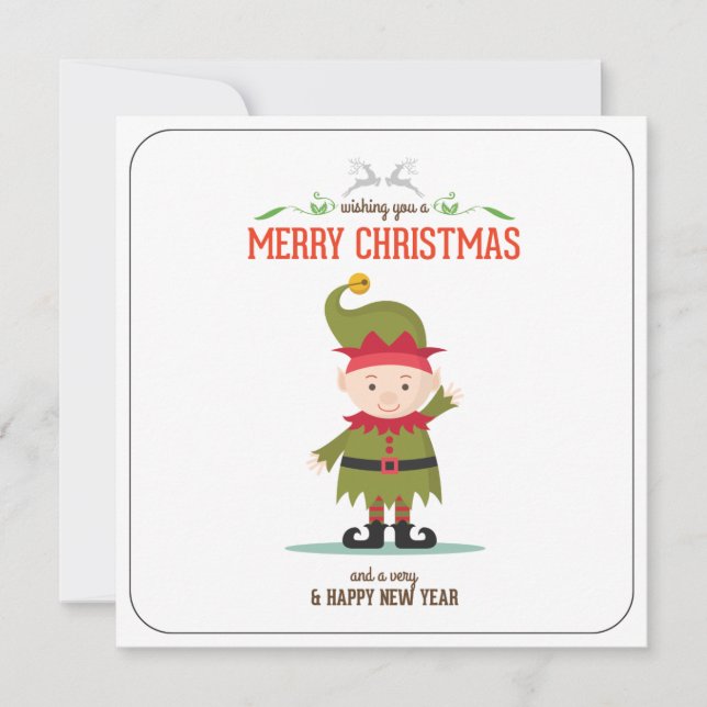 The Elf Card (Front)