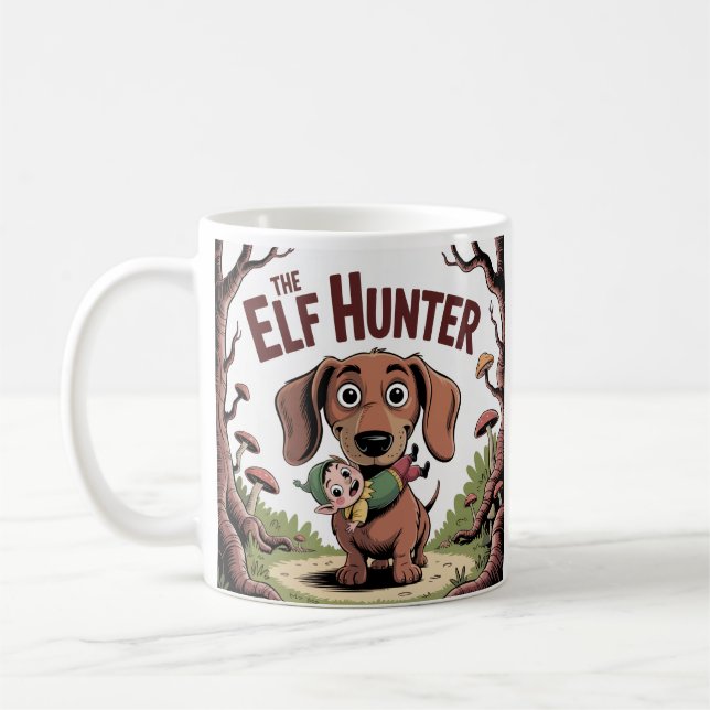 THE ELF HUNTER COFFEE MUG (Left)