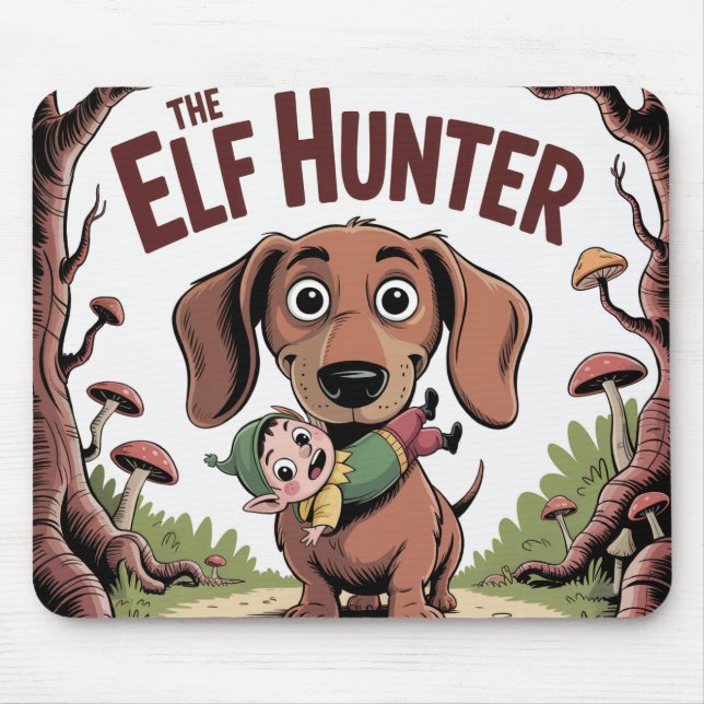 THE ELF HUNTER MOUSE PAD (Front)