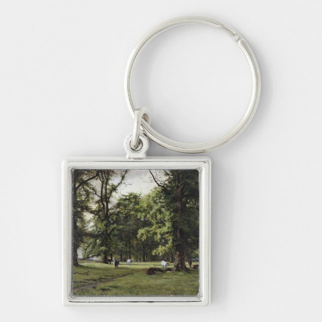 The Elm Walk Key Ring (Front)