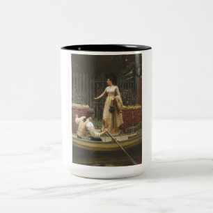 The Elopement (Romantic Date) (by E.B. Leighton) Two-Tone Coffee Mug