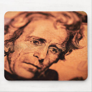 The Elusive President Jackson Mouse Pad
