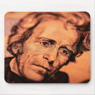 The Elusive President Jackson Mouse Pad