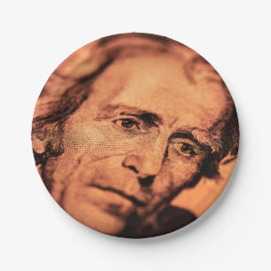 The Elusive President Jackson Paper Plate