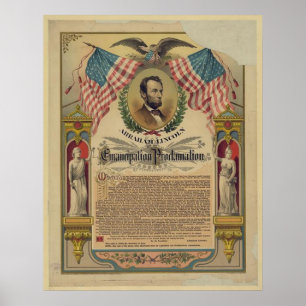The Emancipation Proclamation Document Print