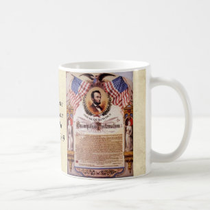 The Emancipation Proclamation Tribute To Lincoln Coffee Mug