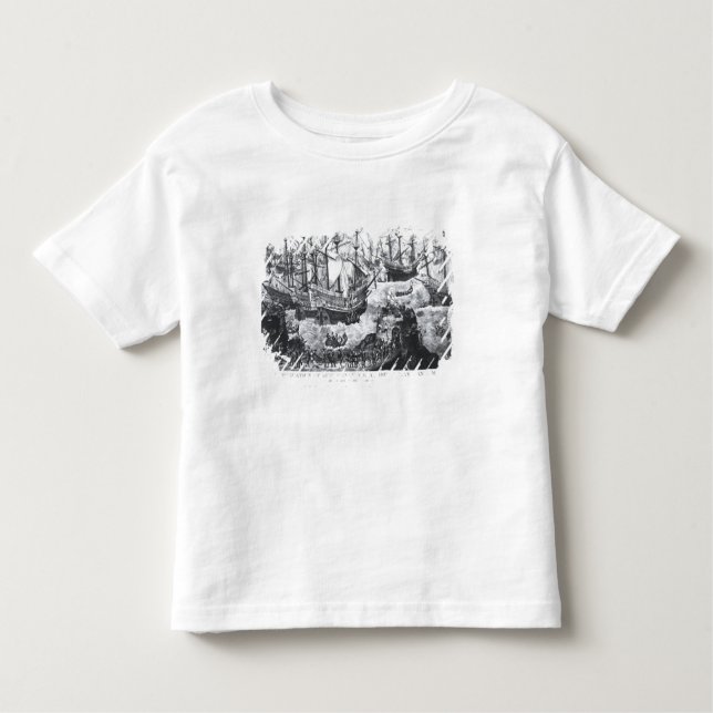 The Embarkation of Henry VIII  at Dover Toddler T-Shirt (Front)