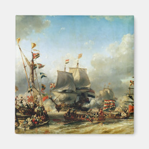 The Embarkation of Ruyter and William de Witt Magnet