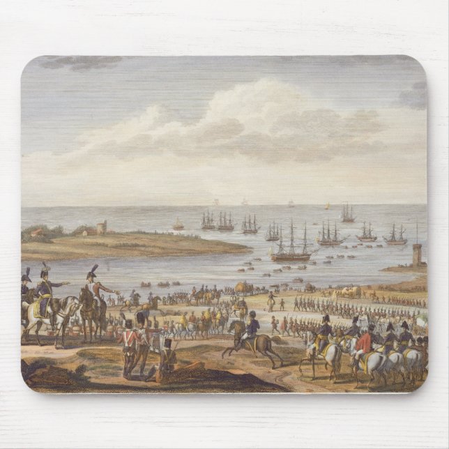 The Embarkation of the English in Holland, 30 Nove Mouse Pad (Front)