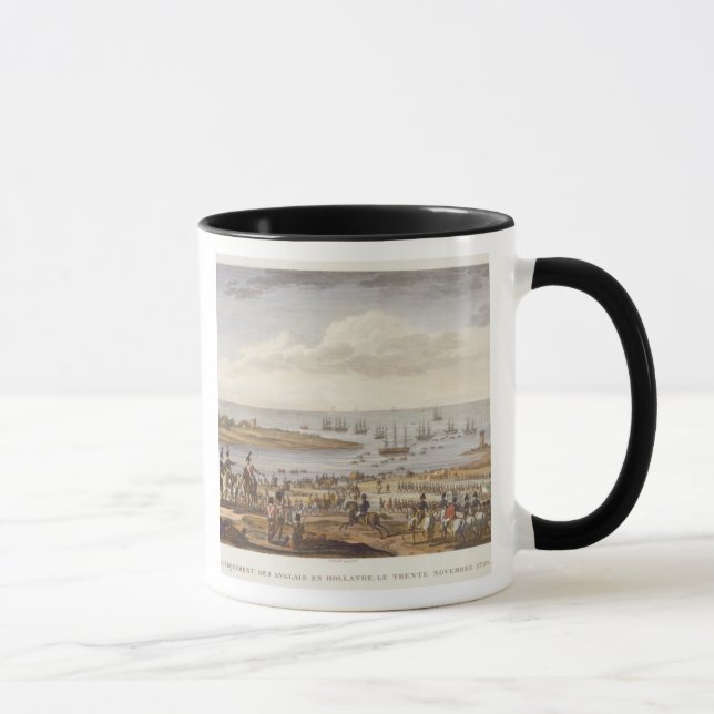 The Embarkation of the English in Holland, 30 Nove Mug (Right)