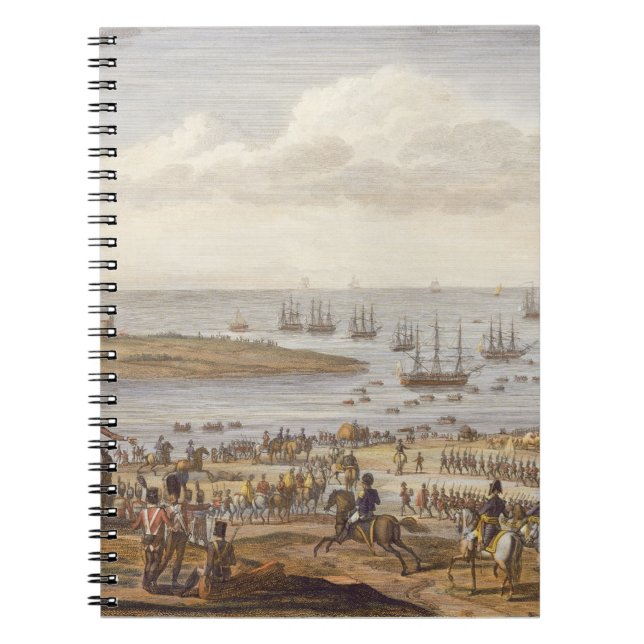 The Embarkation of the English in Holland, 30 Nove Notebook (Front)