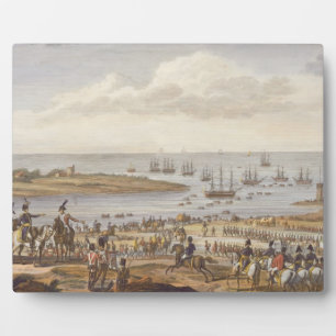The Embarkation of the English in Holland, 30 Nove Plaque