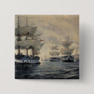 The Embarkation of the Liberating Expedition of Pe 15 Cm Square Badge