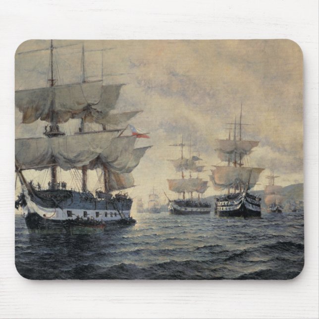 The Embarkation of the Liberating Expedition of Pe Mouse Pad (Front)