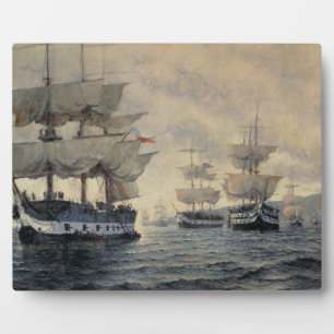 The Embarkation of the Liberating Expedition of Pe Plaque