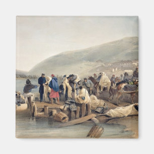 The Embarkation of the Sick at Balaklava Magnet