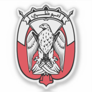 The emblem of Abu Dhabi