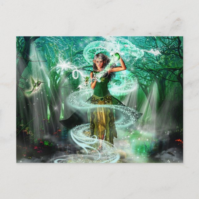 The Emerald Guardian Postcard (Front)
