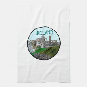 THE EMERALD ONE TEA TOWEL
