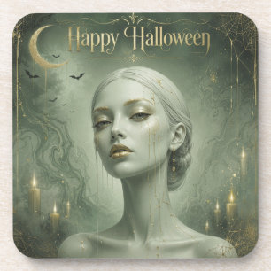 The Emerald Witch's Golden Weep Coaster