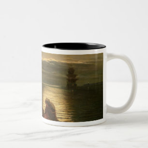The Emigrant, 1858 Two-Tone Coffee Mug