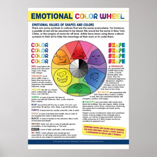 color wheel of emotions in film