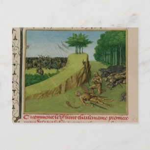 The Emperor Charlemagne Finds Roland's Postcard