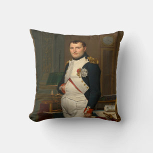 The Emperor Napoleon in His Study at the Tuileries Cushion