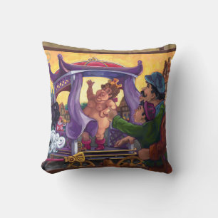 The Emperor’s New Clothes Art Cushion