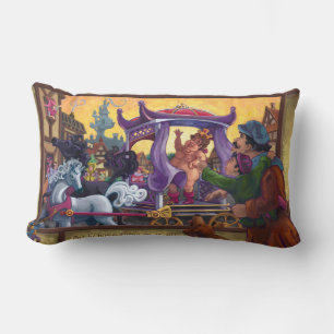 The Emperor’s New Clothes Art Lumbar Cushion