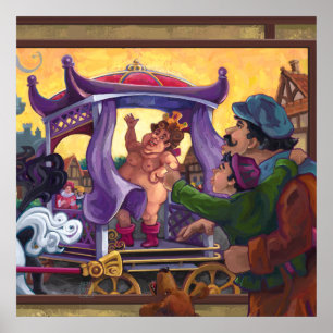 The Emperor’s New Clothes Art Poster