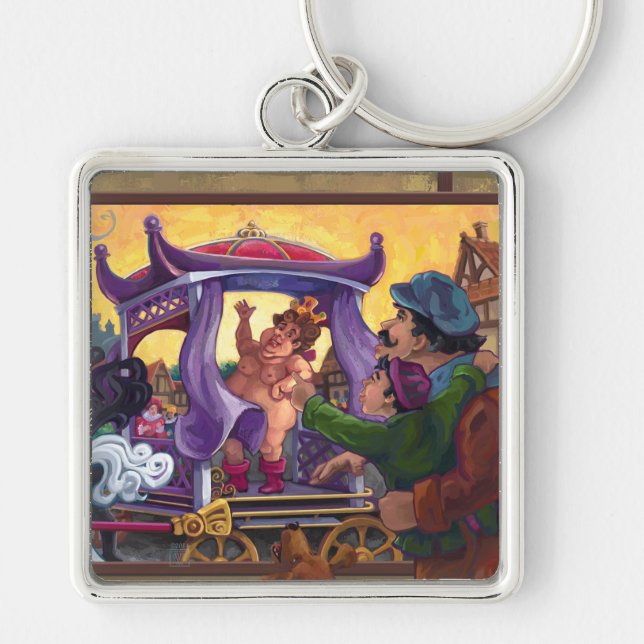 The Emperor’s New Clothes Key Ring (Front)