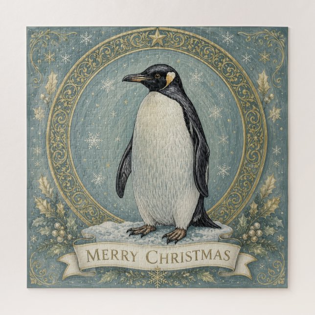 The Emperor's Yuletide Greeting Jigsaw Puzzle (Vertical)
