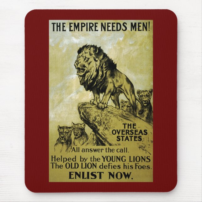 The Empire Needs Men Mouse Pad (Front)