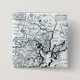 The Empire of China and Island of Japan 15 Cm Square Badge