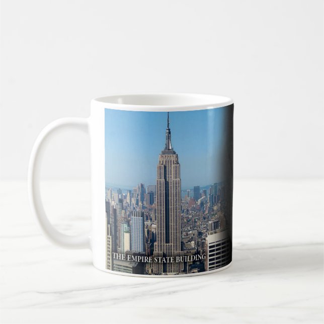 The Empire State Building Historical Mug (Left)