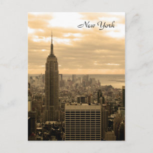 The Empire State Building (Sepia) Postcard