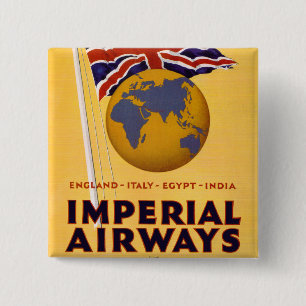 The Empire's Airline 15 Cm Square Badge